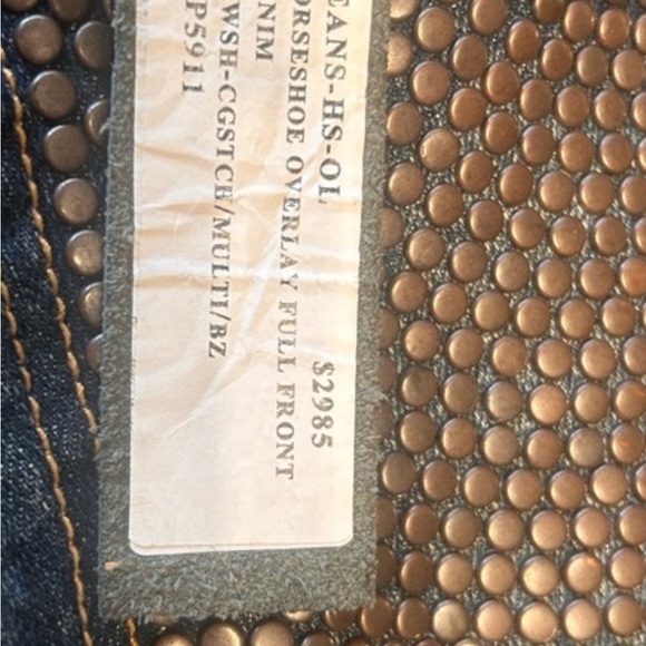 Kippy’s: hand-beaded, one-of-a-kind, authentic jeans w/Swarovski crystals. - Picture 4 of 11